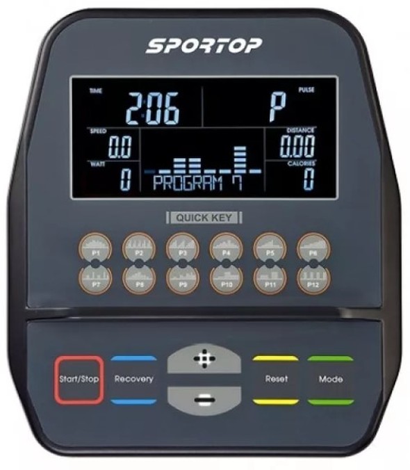 Эллиптический тренажер Sportop E1000 Plus (эргометр)